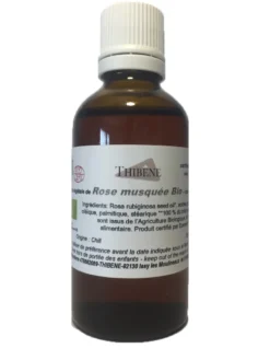 Huile végétale de rose musquée bio