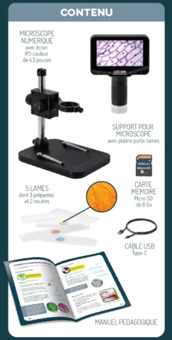 I'm a genius microscope electronique