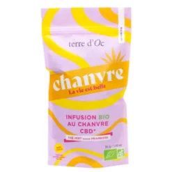 Infusion bio chanvre CBD La belle vie