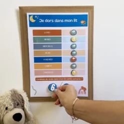 J’apprends à dormir dans mon lit