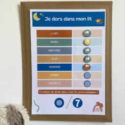 J’apprends à dormir dans mon lit