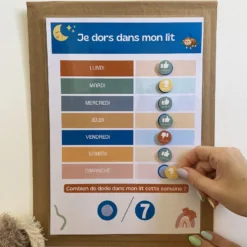 J’apprends à dormir dans mon lit