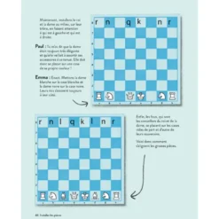 J'apprends à jouer aux échecs