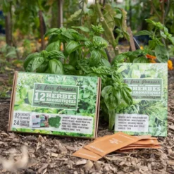 Jardin d'aromates 12 sachets de graines