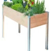 Jardiniere sur pieds design grand modele