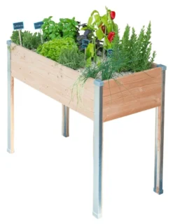 Jardiniere sur pieds design grand modele
