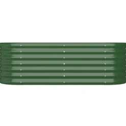 Jardinière bac lit surélevé plantes fleurs terrasse 114 x 40 x 36 cm