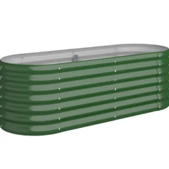 Jardinière bac lit surélevé plantes fleurs terrasse 114 x 40 x 36 cm