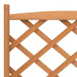 Jardinière bac lit surélevé plantes fleurs terrasse 75 x 35 x 150 cm bois marron