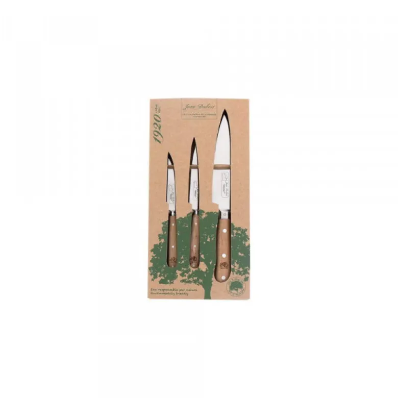 Jean dubost set de 3 couteaux de cuisine