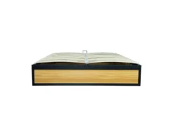 Jersey lit coffre industriel 160 x 200 cm