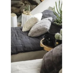 Jeté de lit stonewashed zeff tonnerre 1…