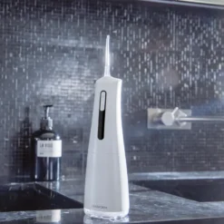 Jet dentaire hydropulseur pour famille - 4 modes de nettoyag