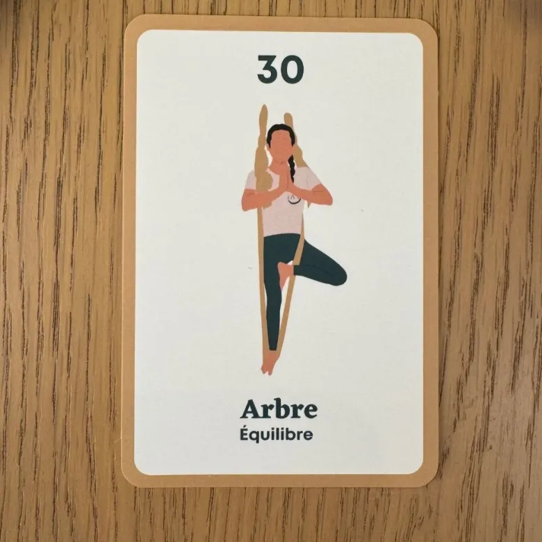 Jeu de cartes postures oya yoga
