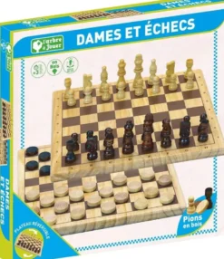 Jeu de dames et d'echecs