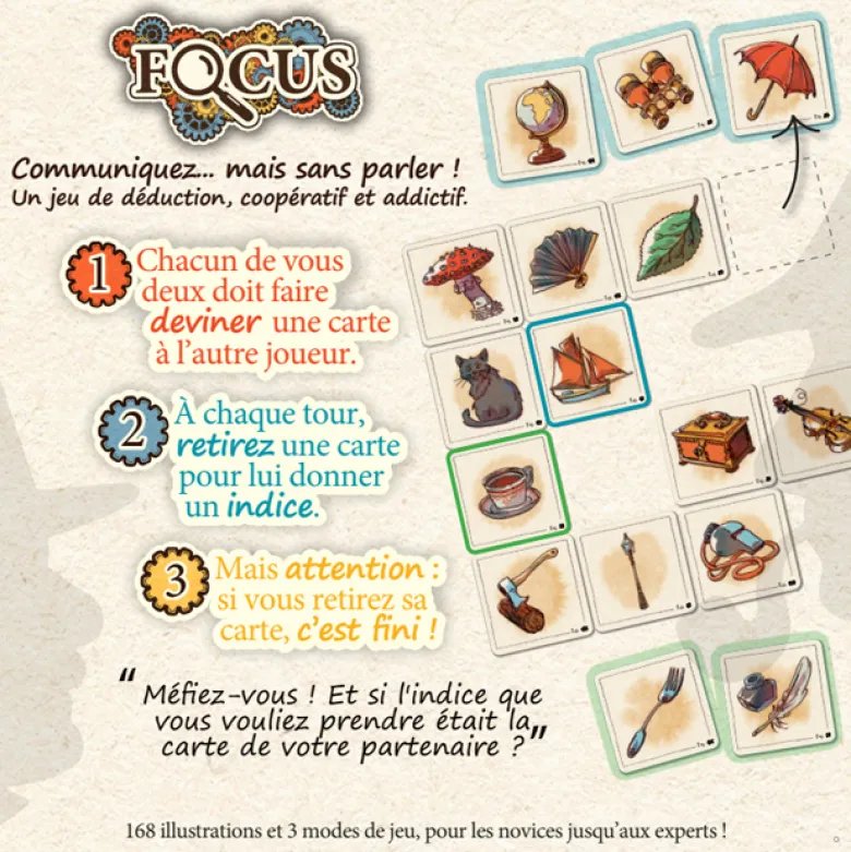 Jeu de déduction Focus