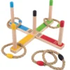 Jeu de quoits en bois