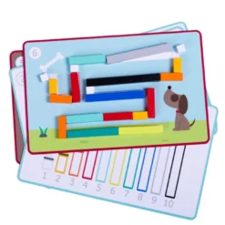 Jeu éducatif bâtons de calcul
