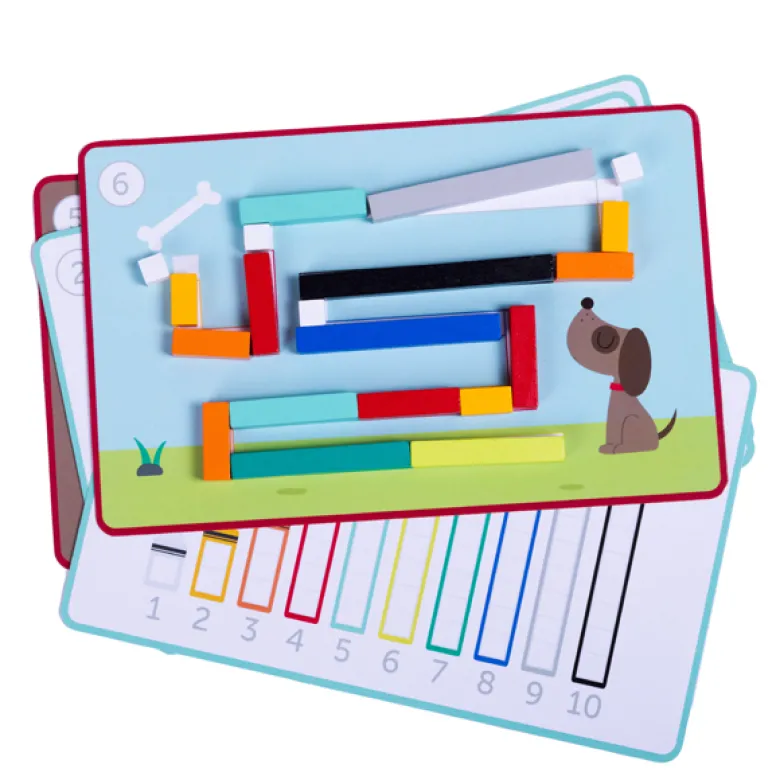Jeu éducatif bâtons de calcul