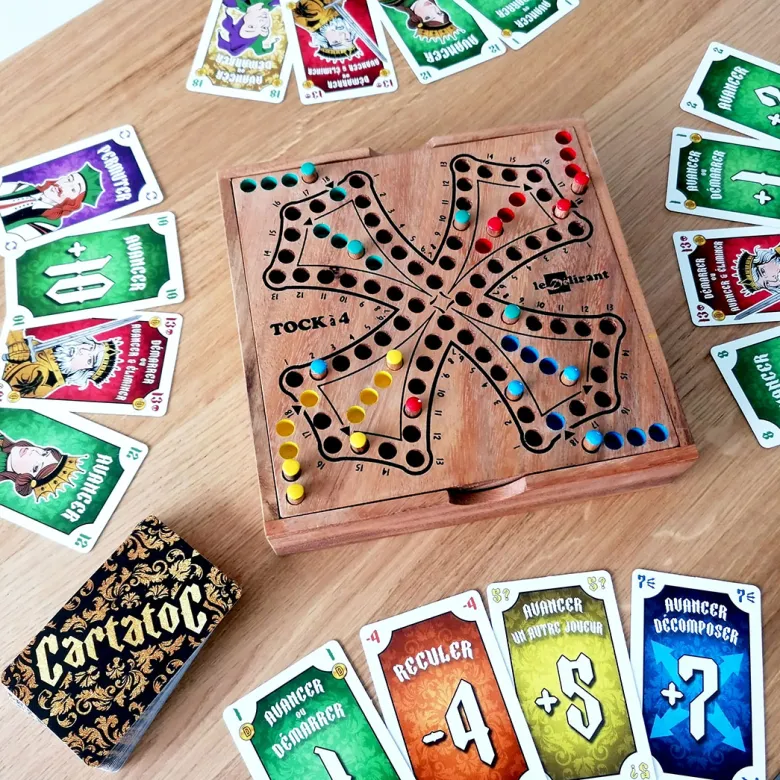 Jeu du tock pocket de 2 à 4 joueurs