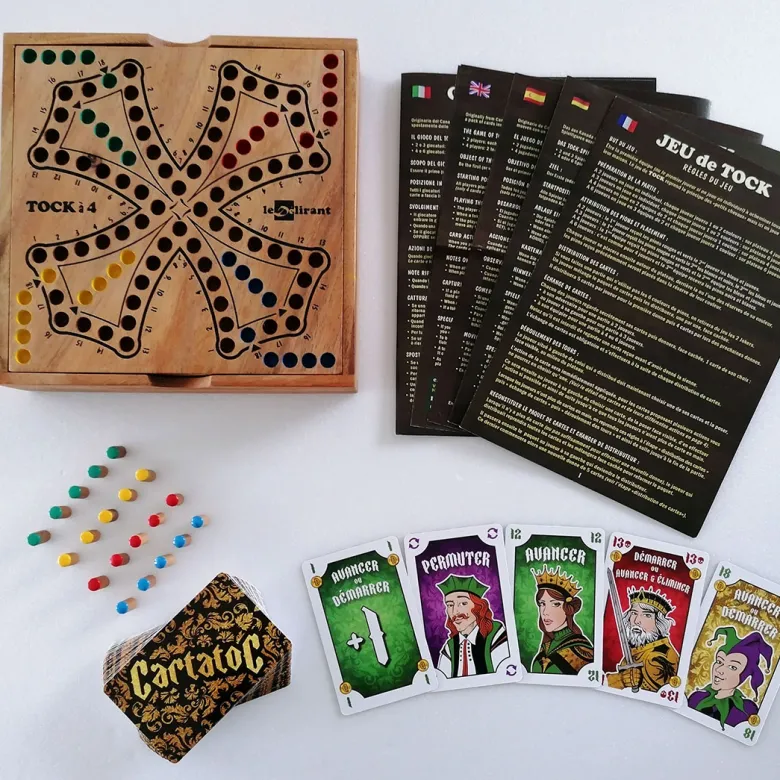 Jeu du tock pocket de 2 à 4 joueurs