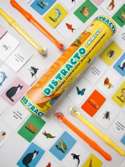 Jeu educatif apprentissage du vocabulaire des animaux : distracto animaux
