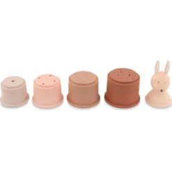 Jeu gobelets bain - mrs. Rabbit
