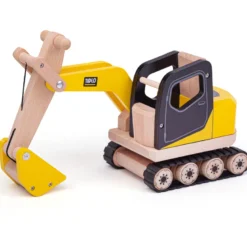 Jouet de pelleteuse en bois