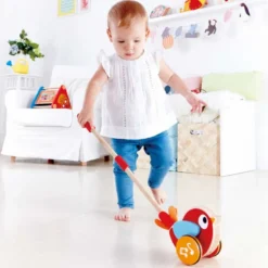 Jouet à pousser bébé musical lilly puppy