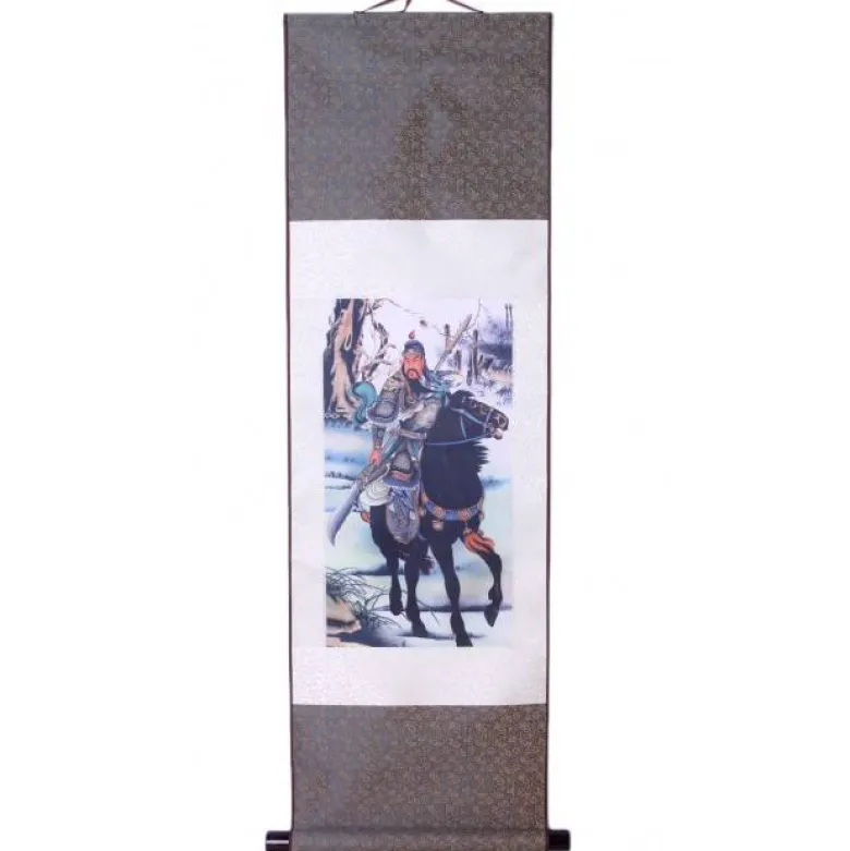 Kakemono dieu de la guerre guan gong