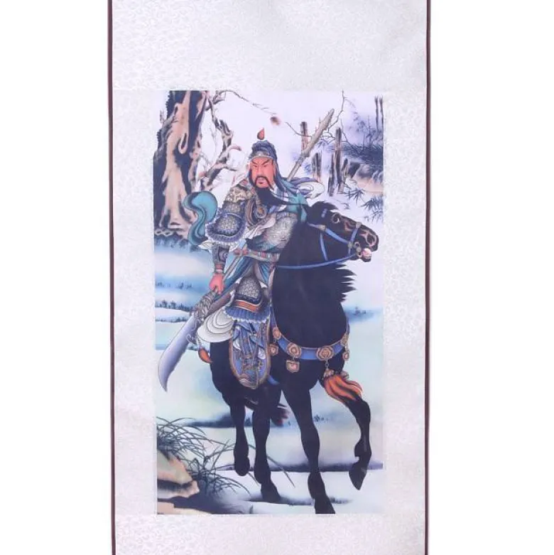 Kakemono dieu de la guerre guan gong