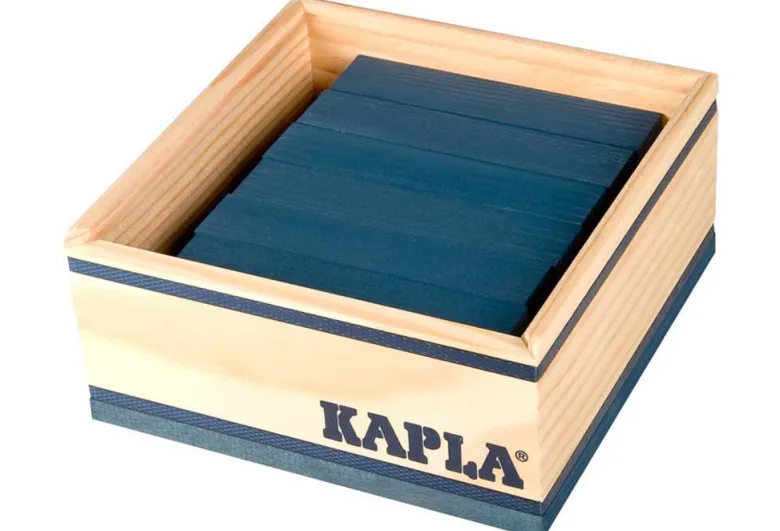 Kapla bleus foncé - les carrés couleurs