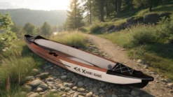 Kayak gonflable 3 places k-black