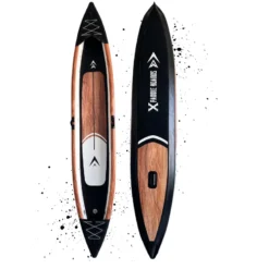 Kayak gonflable 3 places k-black