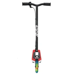 Kid-55 flash rouge – trottinette électrique enfant led, 10 km et légère