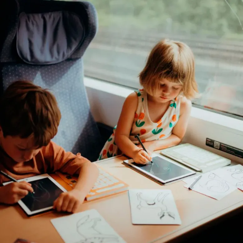 Kidydraw mini tablette à dessin animaux