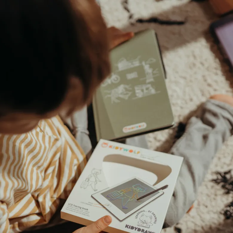 Kidydraw mini tablette à dessin animaux