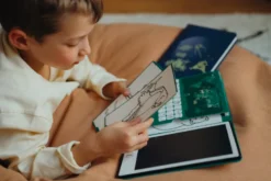 Kidydraw-mini tablette à dessin 30 animaux autour du monde