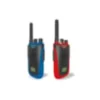 Kidytalk talkie walkie bleu-rouge