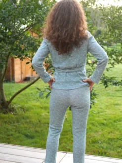 Kimono pyjama fauvette motif petites comètes L