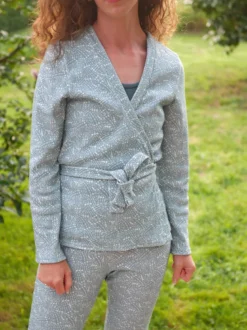 Kimono pyjama fauvette motif petites comètes L