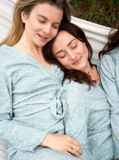 Kimono pyjama fauvette motif petites comètes L