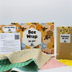 Kit 3 bee wrap a faire soi-meme
