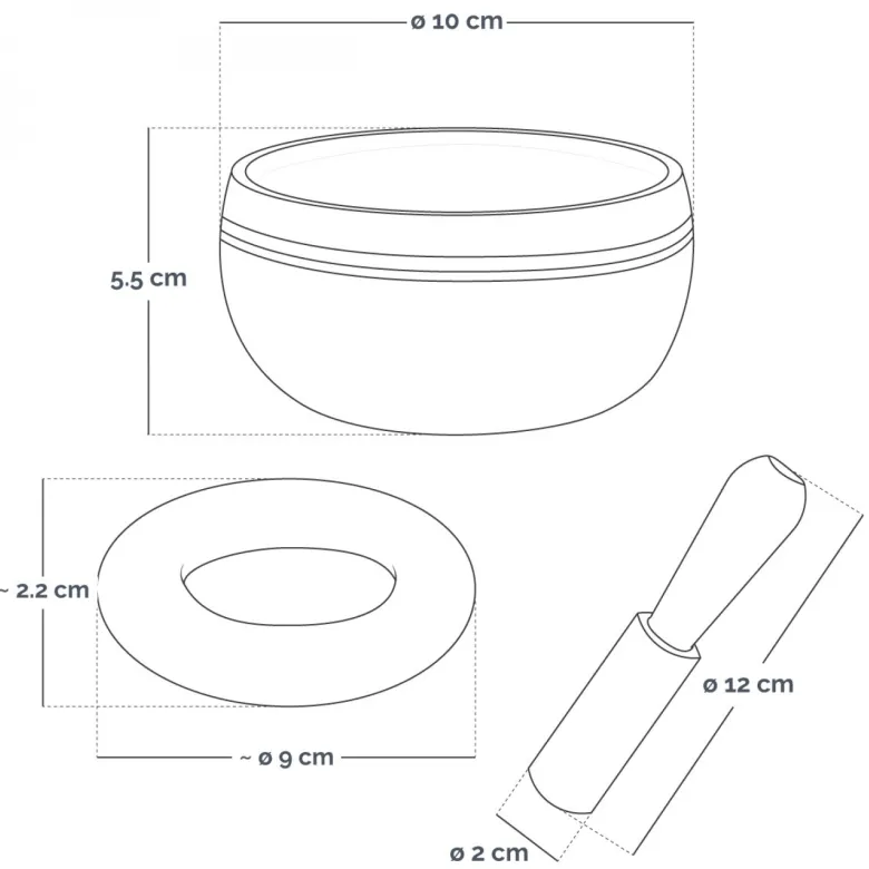 Kit bol chantant tibétain