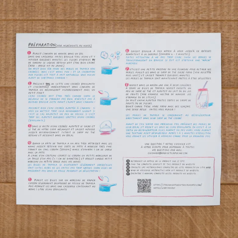 Kit Bubble tea bio hibiscus/sureau