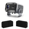 Kit Cinéma Portable KYF – Vidéoprojecteur HD Android 13 & Mur d’Enceintes Bluetooth 20W