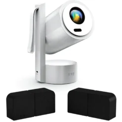 Kit Cinéma Portable KYF – Vidéoprojecteur Full HD Android 13 & Enceintes Bluetooth 20W