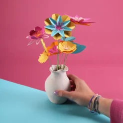 Kit créatif bouquet de fleurs en papier