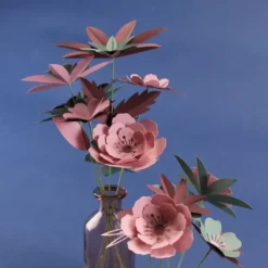Kit créatif bouquet de fleurs en papier