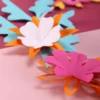 Kit créatif couronne de fleurs en papier